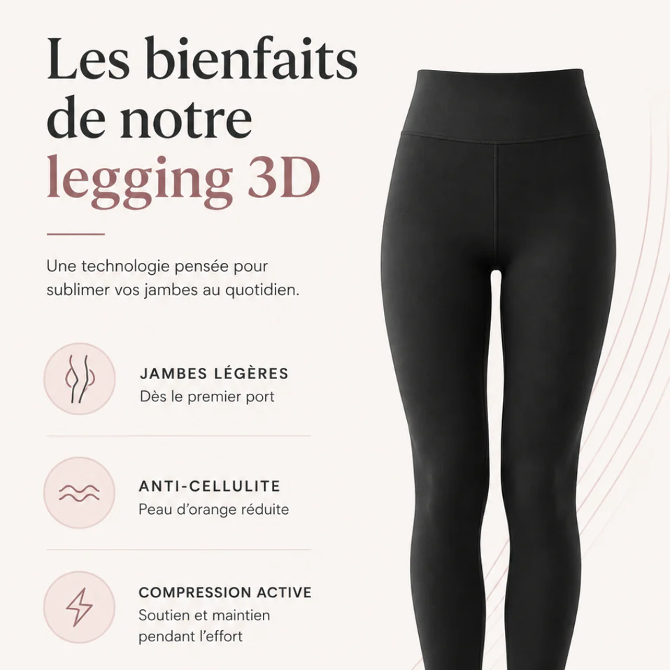 HaloLiss™ Legging Compression 3D